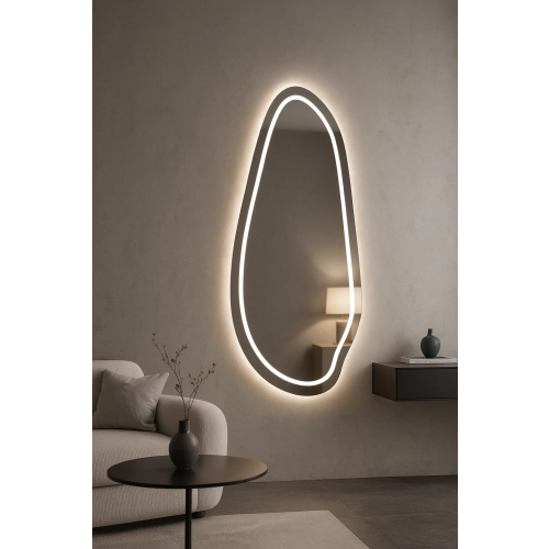 Lustro organiczne z podświetleniem - JASPIS LED II